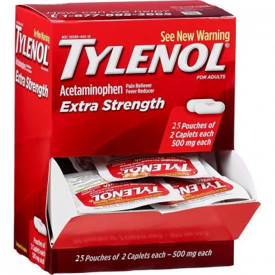 TYLENOL EXTRA STRENGTH LOOSE 25'S